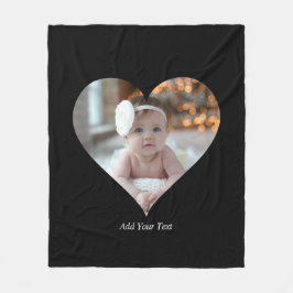 Cobertor De Velo Design Foto em forma de coração do seu próprio Sol