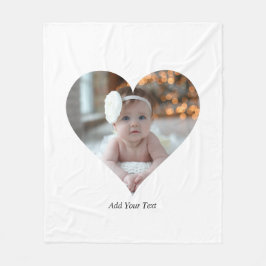 Cobertor De Velo Design Foto em forma de coração do seu próprio Sol
