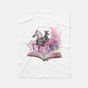 Cobertor De Velo Design para Amante de Livros de Fantasia