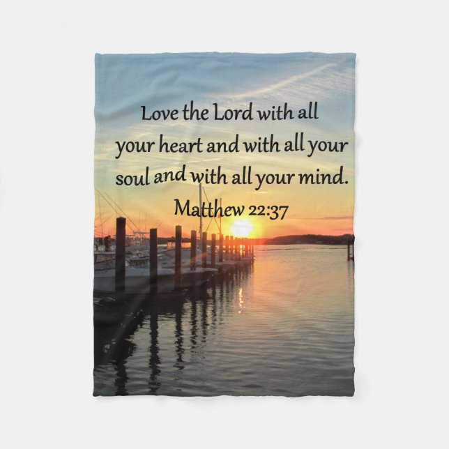 COBERTOR DE VELO DESIGN VERSO DE SCRIPTURE VERSA DE SCRIPTURE SUNRI (Frente)