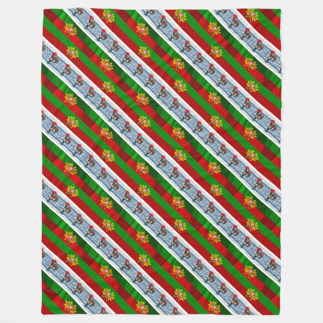 Cobertor De Velo Designs portuguesas (Frente)