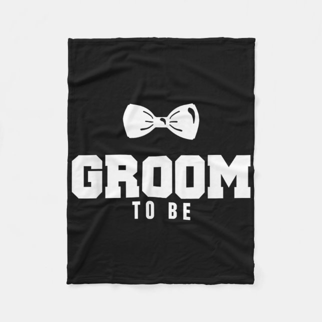 Cobertor De Velo Despedida de Solteiro do Noivo  (Frente)