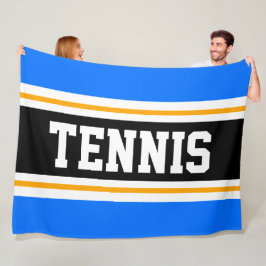 Cobertor De Velo Desportivo Azul Brilhante Laranja Preto TÊNIS List