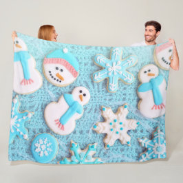 Cobertor De Velo Dessert Fleece Blanket