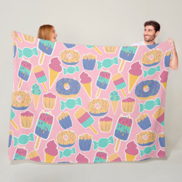 Cobertor De Velo Dessert Fleece Blanket