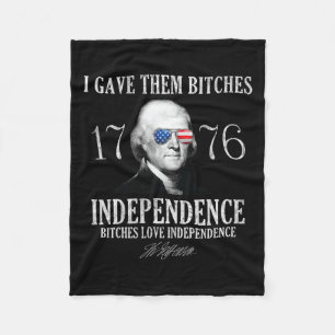 Cobertor De Velo Deu-Lhes Independência Es 1776