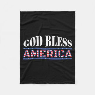 Cobertor De Velo Deus Abençoe Aamérica _ Bandeira Aamericana Dos EU