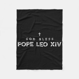 Cobertor De Velo Deus abençoe Papa Leo Xiv Cardeal Robert Francis P