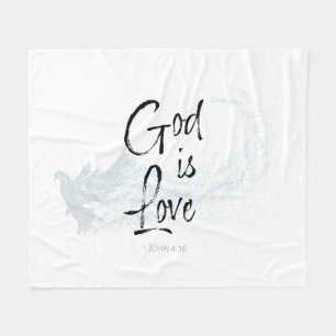 Cobertor De Velo Deus é amor