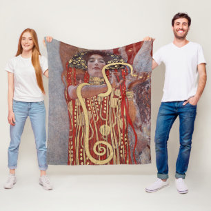 Cobertor De Velo Deusa da Saúde, Higieia (Salus), Gustav Klimt