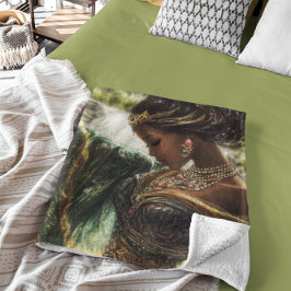 Cobertor De Velo Deusa Encantadora por uma Caipira Mágica