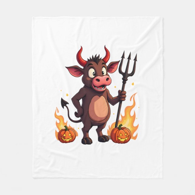 Cobertor De Velo Devil Cow Misser (Frente)