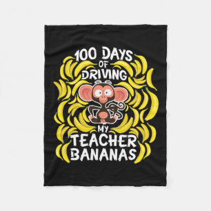 Cobertor De Velo Dia Da Escola 100 Dias De Dirigir O Meu Professor 