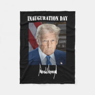 Cobertor De Velo Dia da Inauguração 2025 - Presidente Donald Trump