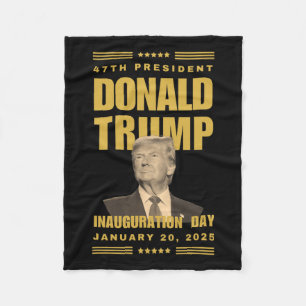 Cobertor De Velo Dia da Inauguração do Presidente Donald J. Trump 2