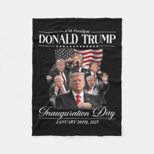 Cobertor De Velo Dia da Inauguração do Presidente Donald Trump Jan