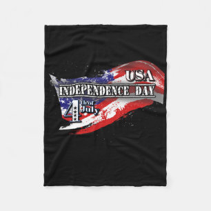 Cobertor De Velo Dia da Independência dos Estados Unidos 4 de julho