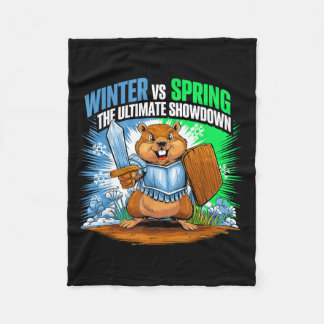 Cobertor De Velo Dia da Marmota Dia Engraçado Inverno Primavera Sar