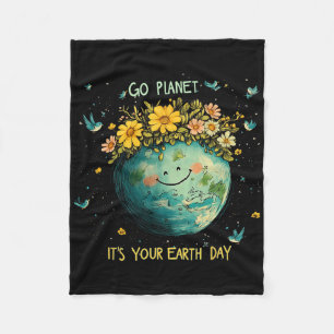 Cobertor De Velo Dia da Terra 2025 Planeti T's O Dia da Terra