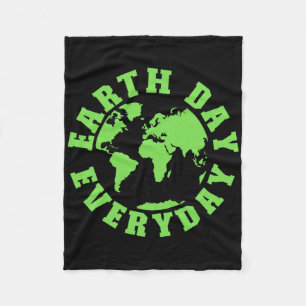 Cobertor De Velo Dia Da Terra Todos Os Dias Salvem O Planeta Para C