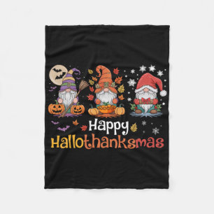 Cobertor De Velo Dia de Ação de Graças dos Gnomos da Camisa de Hall
