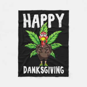Cobertor De Velo Dia de Ação de Graças Maconha Feliz Dia de Ação de