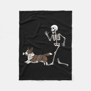 Cobertor De Velo Dia de as Bruxas engraçado Cardigan Welsh Corgi E 