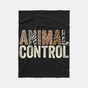 Cobertor De Velo Dia de as Bruxas engraçado de Controlo Animal Figu