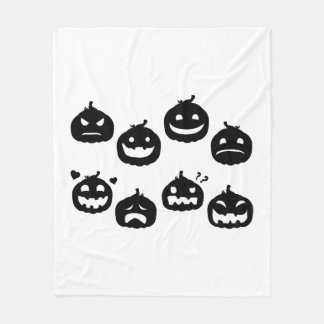 Cobertor De Velo Dia de as Bruxas engraçado Pumpkins Halloween Part