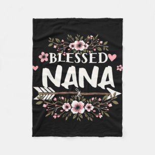 Cobertor De Velo Dia de as mães de Flor de Vida de Nana Avó 2024 Mu
