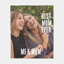 Cobertor De Velo Dia de as mães de fotos personalizado da melhor mã