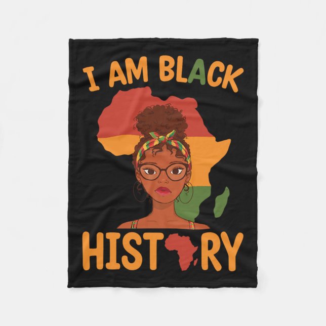 Cobertor De Velo Dia de as mães de História Negra 19depende (Frente)