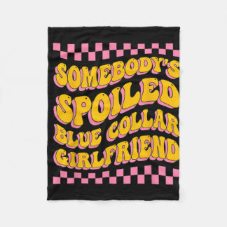 Cobertor De Velo Dia de as mães de Namorada de Colar Azul Mimado