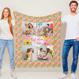 Cobertor De Velo Dia de as mães Feliz, Melhor Mãe de sempre