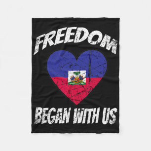 Cobertor De Velo Dia de Celebração da Independência do Haiti Retroa