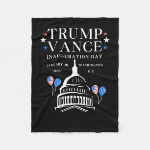 Cobertor De Velo Dia de Inauguração da Vance Trump