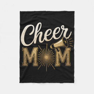 Cobertor De Velo Dia de Jogo da Mãe de Cheerleading Cheerleader Dou