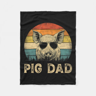 Cobertor De Velo Dia de os pais Pig Pai Pig Amplia Pai