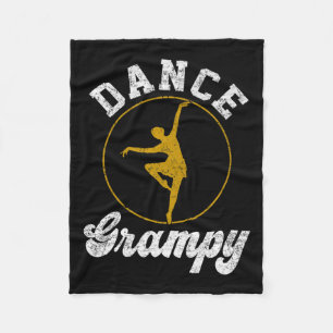 Cobertor De Velo Dia de os pais Premi do Vintage Dance Grampy Dance