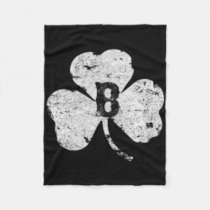 Cobertor De Velo Dia de São Patrício Boston Shamrock Irlandês Angus