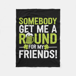 Cobertor De Velo Dia de São Patrício do Orgulho Irlandês Shamrock P