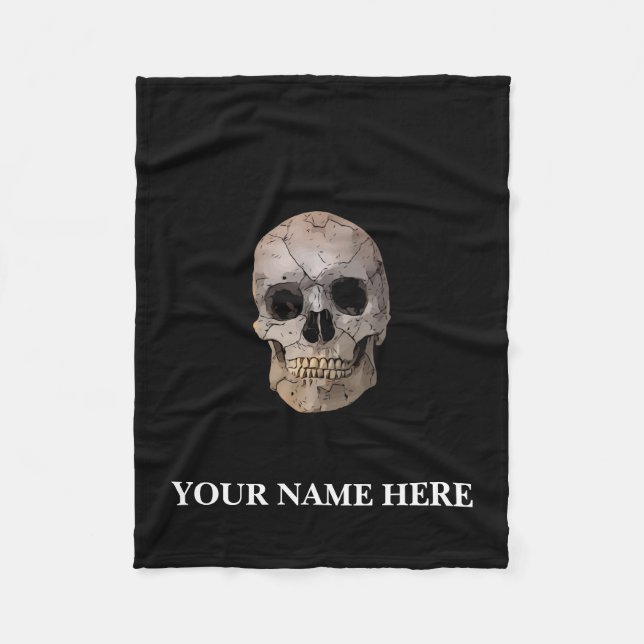 Cobertor De Velo Dia do Folheto do Crânio do Açúcar Morto (Frente)