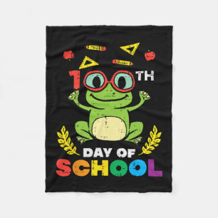 Cobertor De Velo Dia Do Sapo Escolar 100 Dias Mais Inteligentes Cri