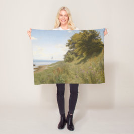 Cobertor De Velo Dia do Verão pelo Mar (por Ludvig Kabell)