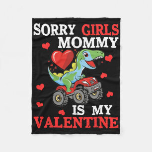Cobertor De Velo Dia dos Namorados Desculpe Meninas Mamãe é Meu Nam