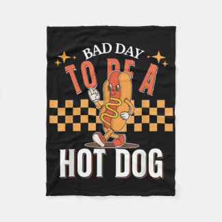 Cobertor De Velo Dia Mau Para Ser Um Cachorro Quente, Memória Comid