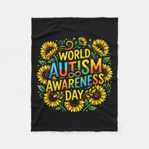 Cobertor De Velo Dia mundial da conscientização do autismo 2º abril