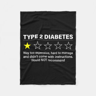 Cobertor De Velo Diabetes Tipo 2 T2d Uma Classificação Estrela T2d