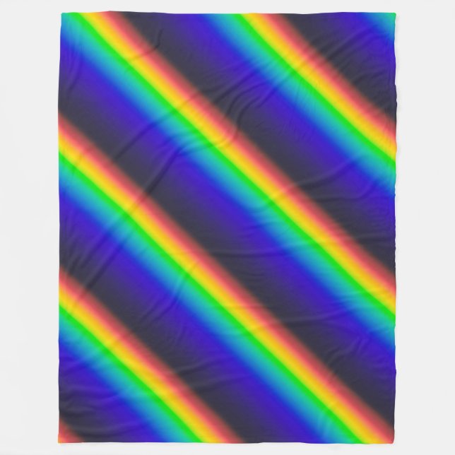 Cobertor De Velo Diagonal do Espectro Solar (Frente)