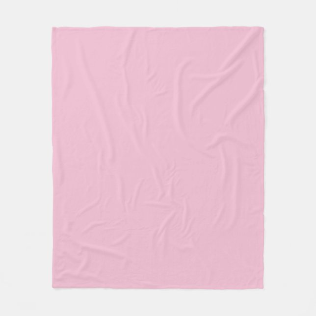 Cobertor De Velo Dica de Cor Pastel Rosa Cereja Sólido (Frente)